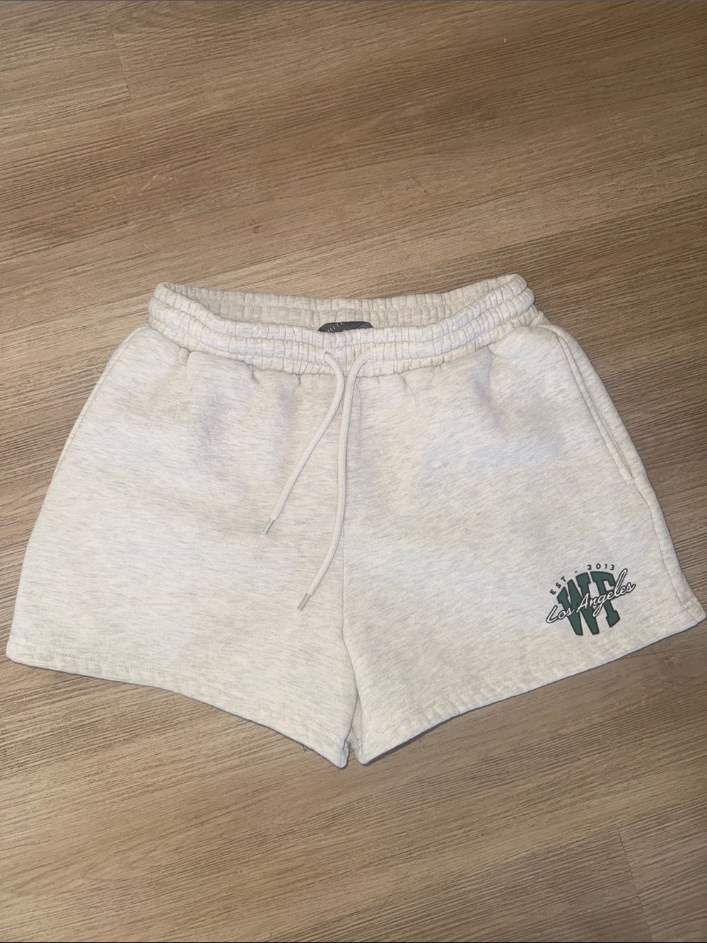 White fox shorts